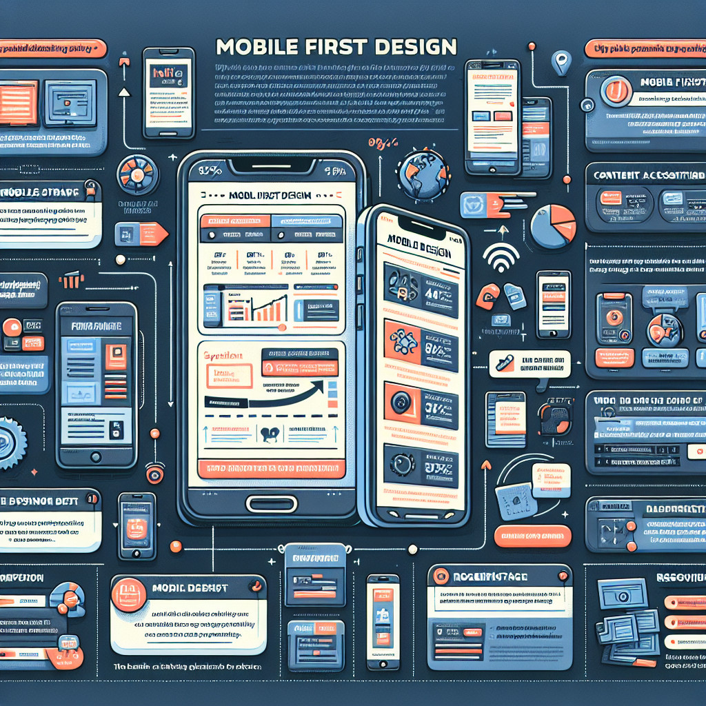 Przykłady stron internetowych zaprojektowanych zgodnie z Mobile First Design.