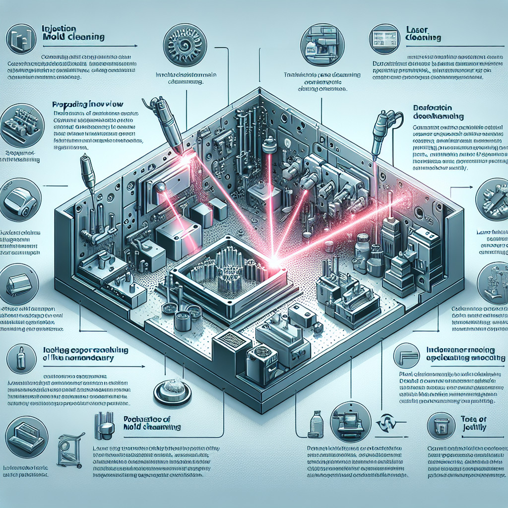 Laserreinigung von Spritzgussformen für die Lebensmittelindustrie