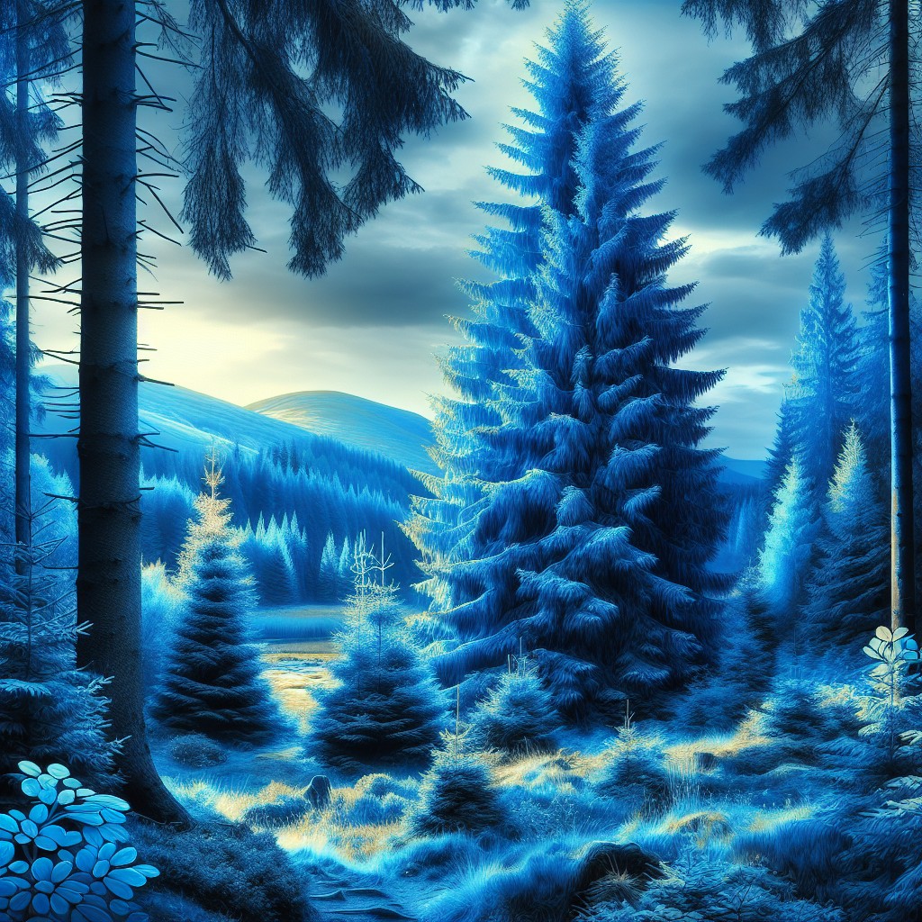 Was ist Blau Fichte?
